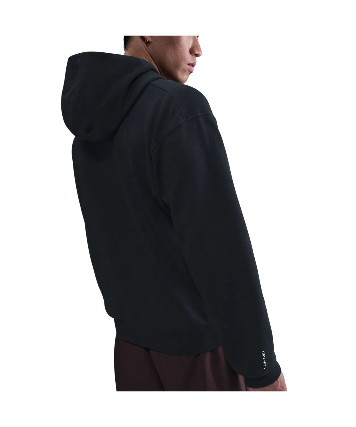 Толстовка Nike Dri-FIT Midlayer Hoodie синяя — фото 4