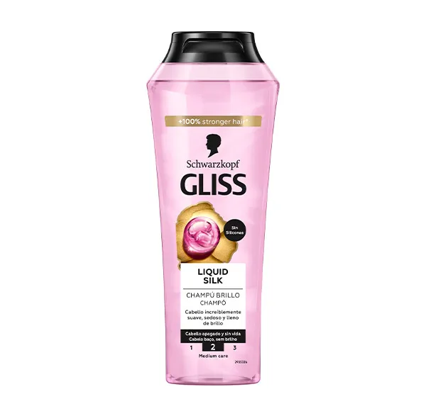 

Шампунь для поврежденных и тусклых волос Liquid Silk Gliss, 250 ml
