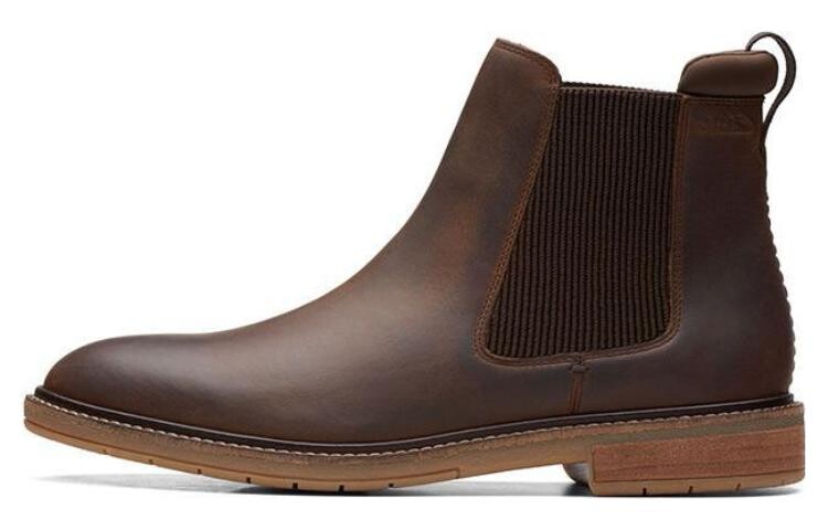 

Ботинки Челси мужские коричневые Clarks, Коричневый, Ботинки Челси мужские коричневые Clarks