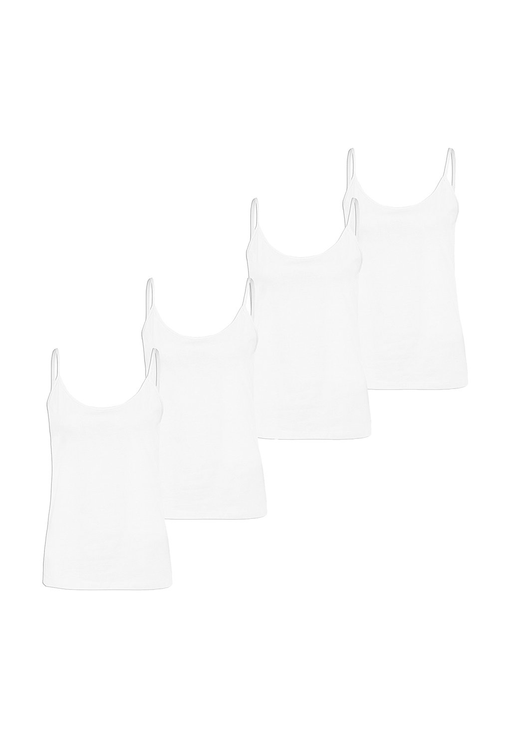 

Топ VERSTELLBARE SPAGHETTITRÄGER 4 PACK Sublevel, прозрачный
