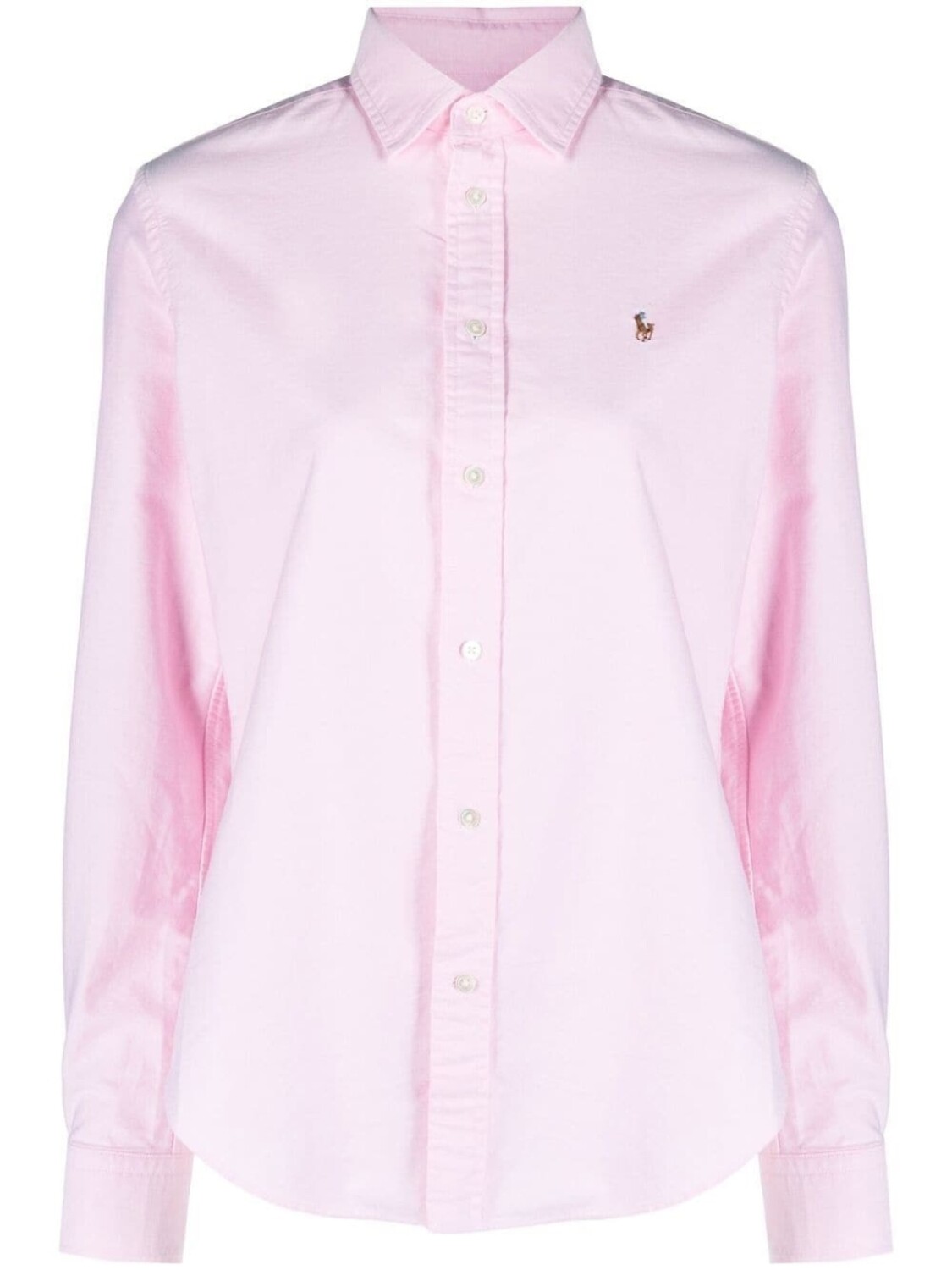 

Polo Ralph Lauren рубашка с вышивкой, розовый