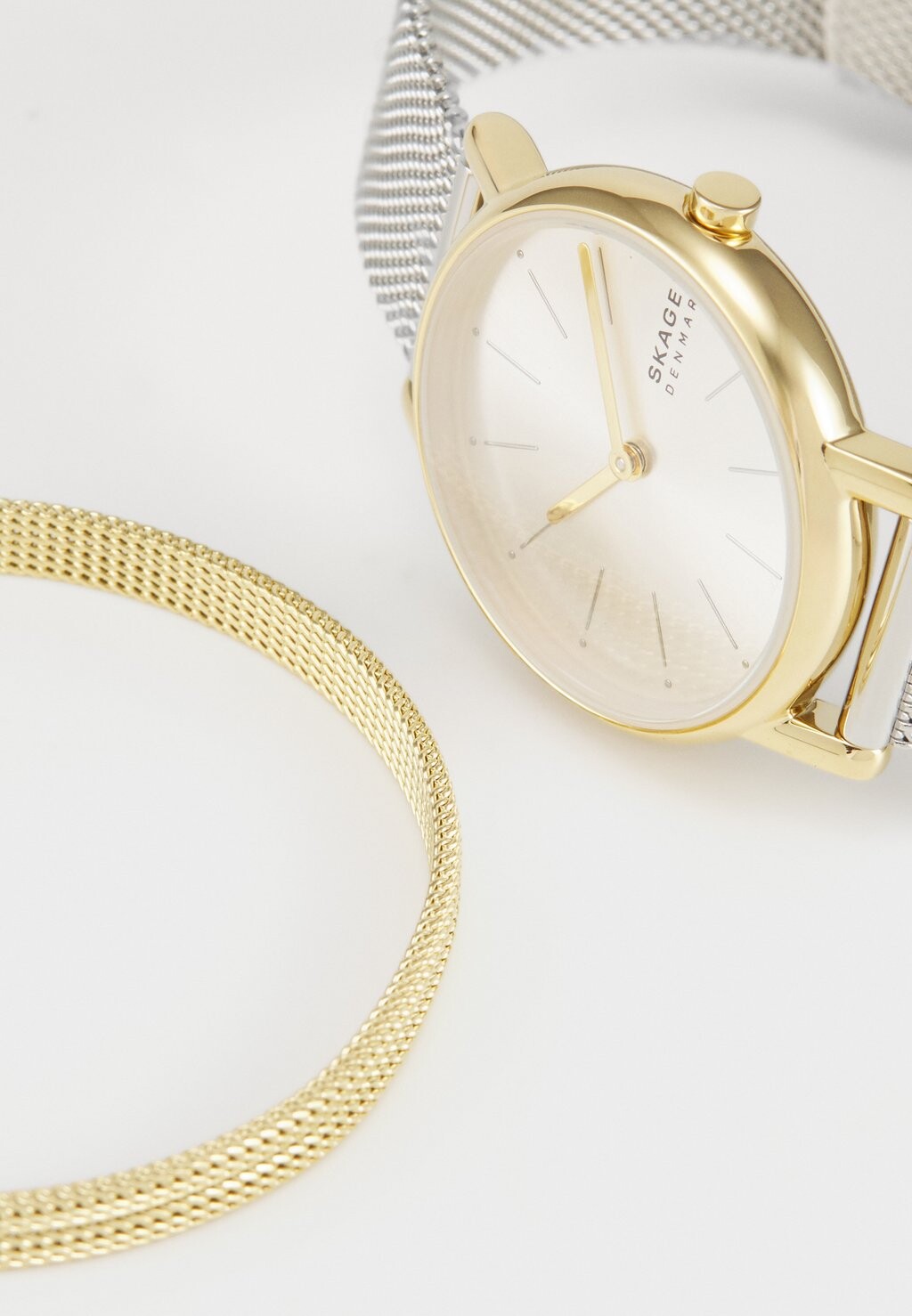 

Часы SIGNATUR LILLE SET Skagen, серебристый