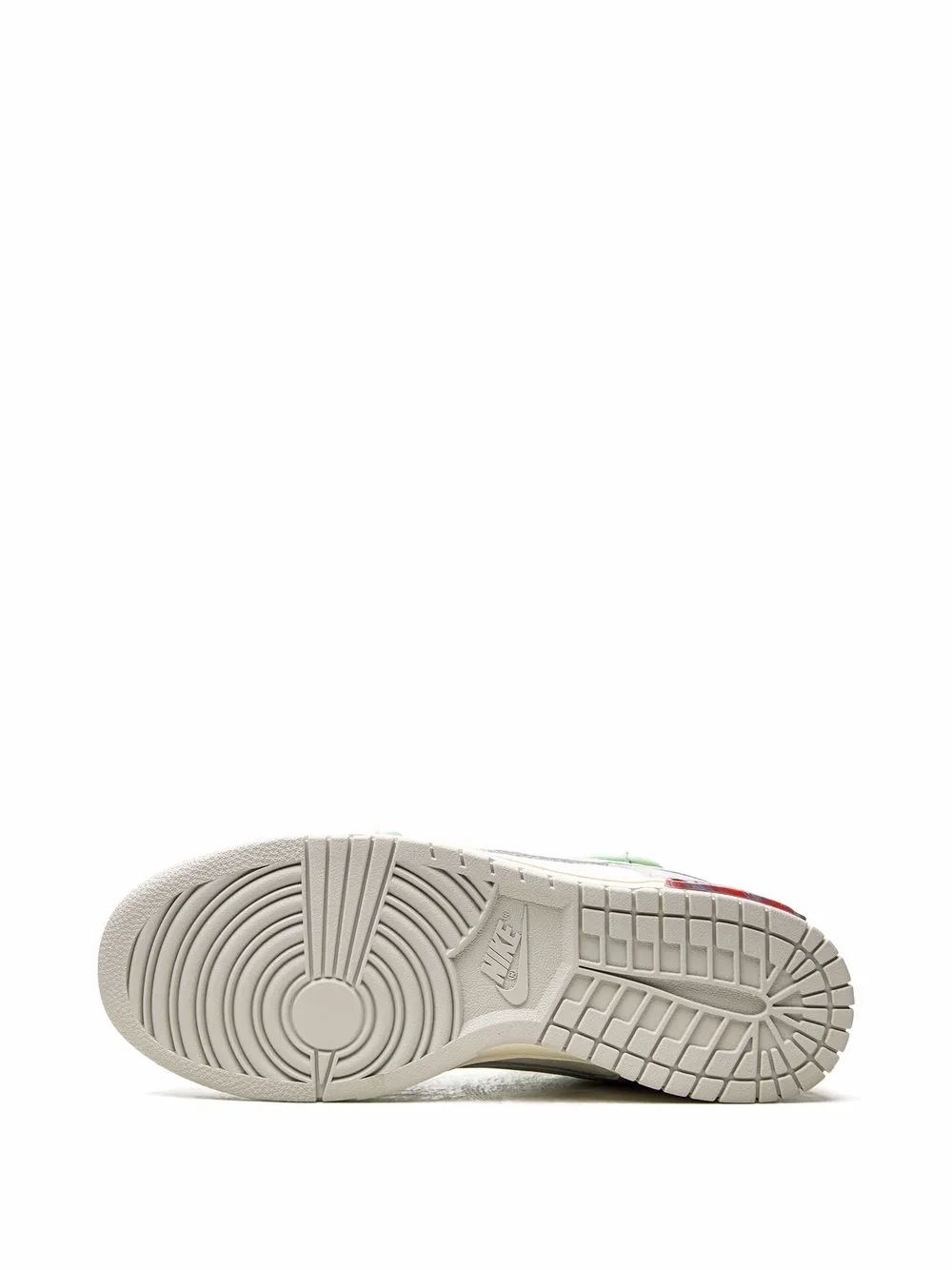 Кроссовки Dunk Low из коллаборации с Off-White Nike X Off-White, белый — фото 4