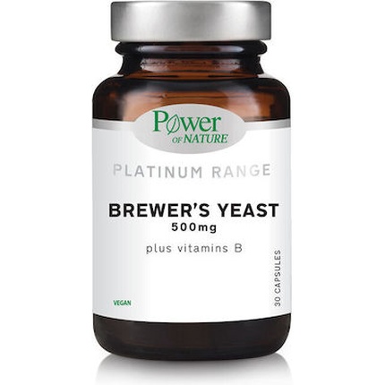 

Пищевая добавка Platinum Brewers Yeast с пивными дрожжами - 30 капсул Power Health