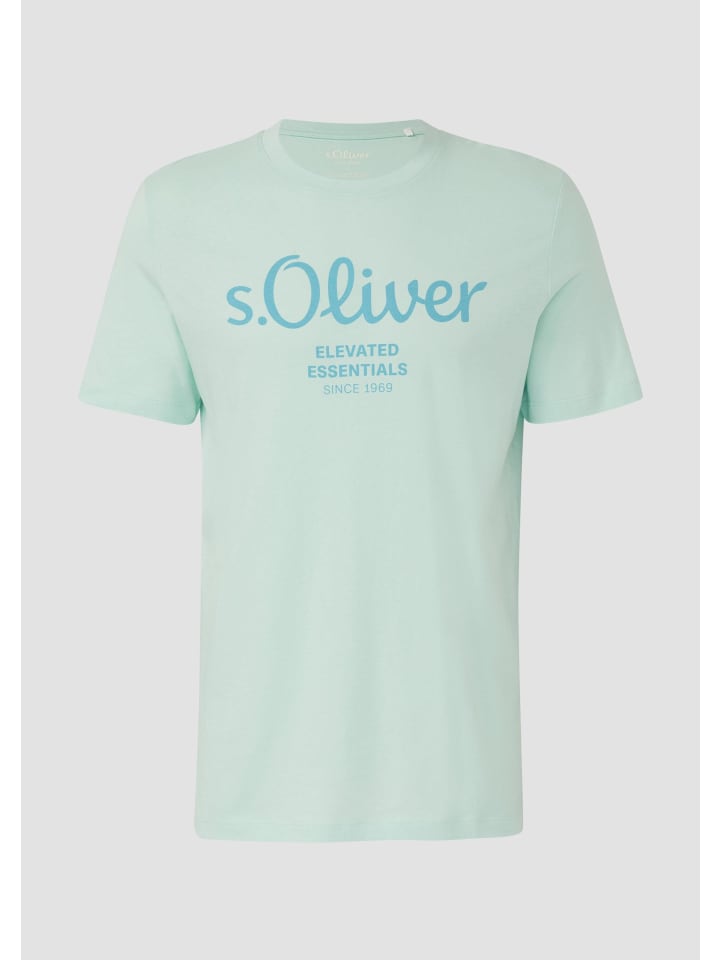 

s.Oliver Футболка в цвете 61D1_mint, Зеленый, s.Oliver Футболка в цвете 61D1_mint