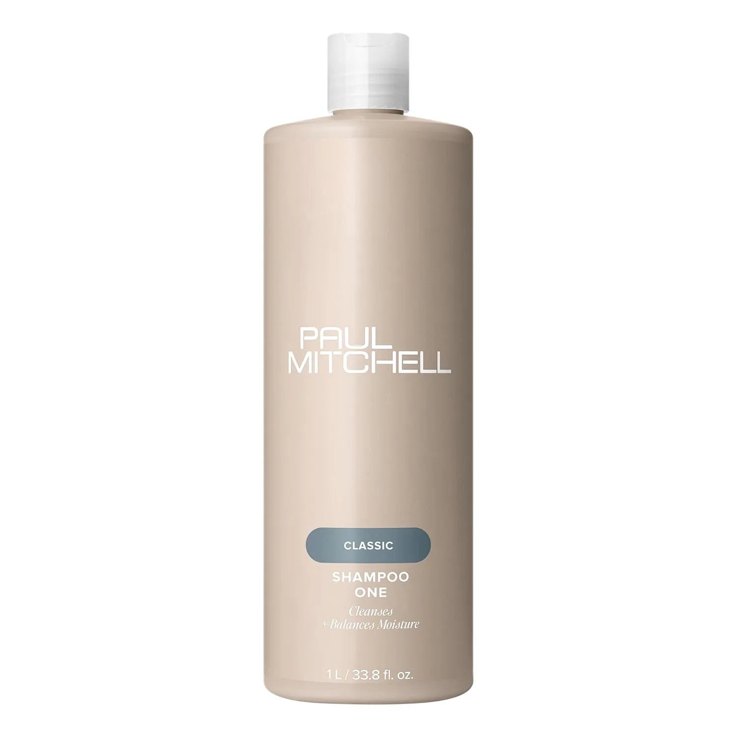 Шампунь Paul Mitchell One, очищает и балансирует увлажнение, подходит для всех типов волос. 1000 мл (.)