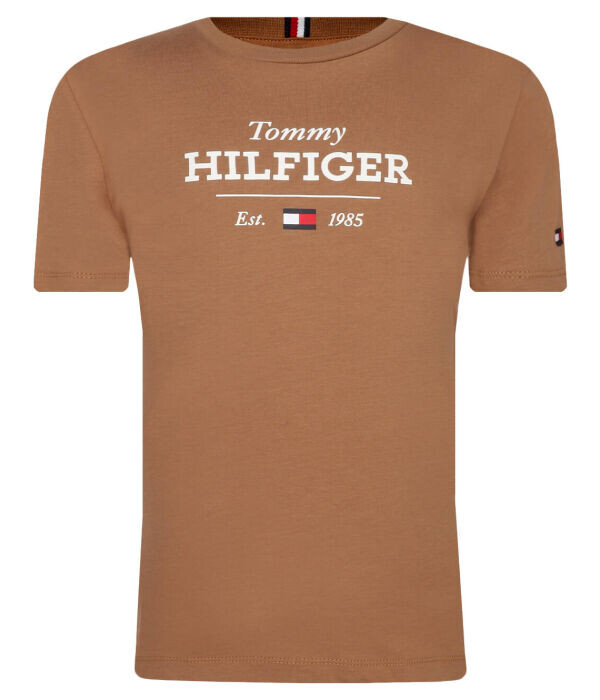 

Футболка Tommy Hilfiger Regular Fit, коричневый