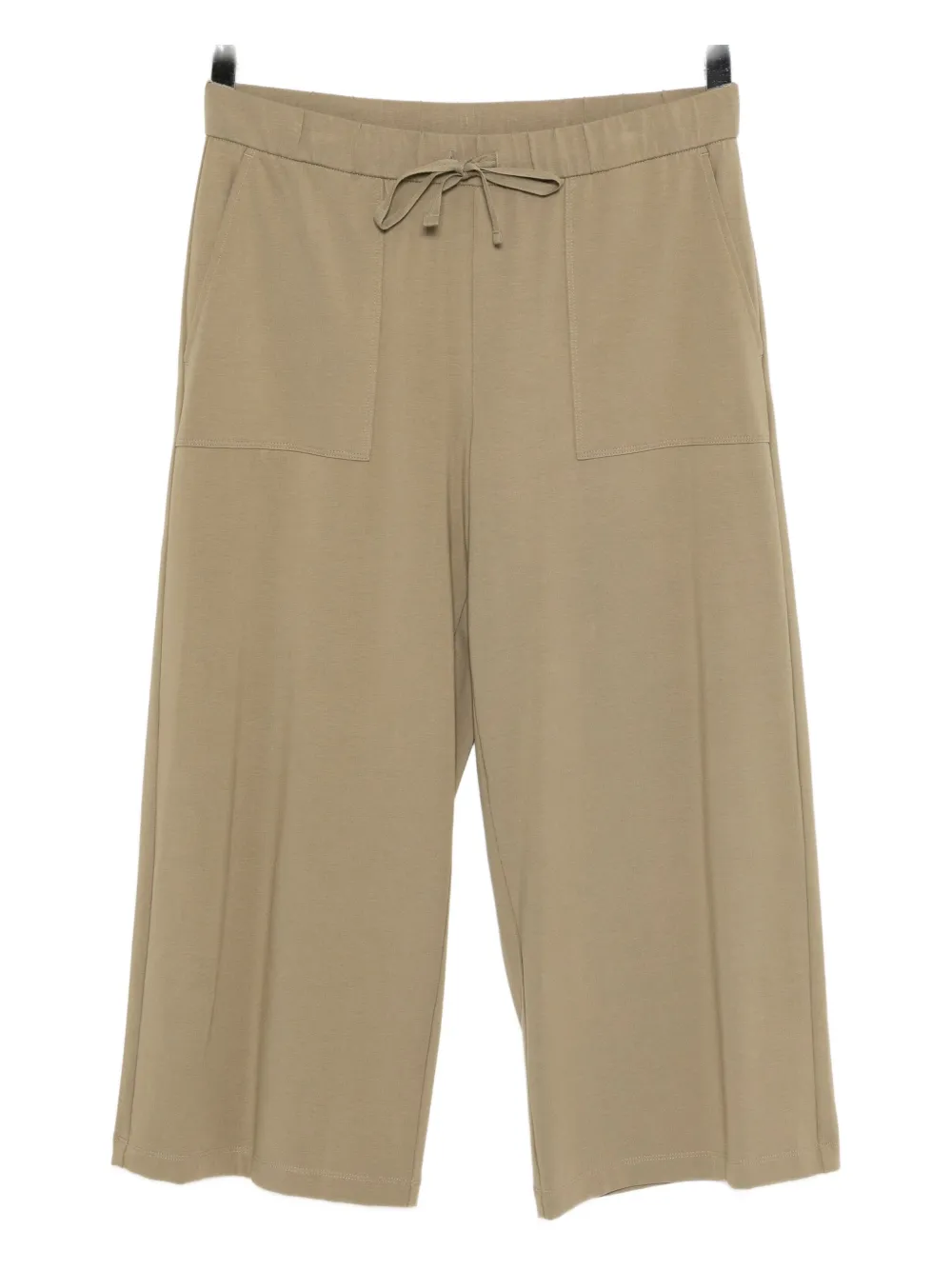 

Широкие укороченные брюки Eileen Fisher, зеленый
