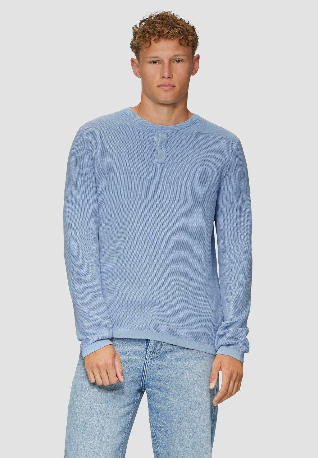 

Джемпер MIT KNOPFLEISTE QS, цвет Himmelblau