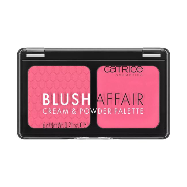 

Палитра кремовых и пудровых румян Blush affair Catrice, цвет 020, 6 гр