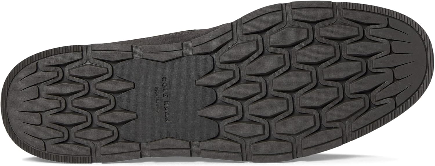 Мужские мокасины Cole Haan Muir Moc-tall, Raven Suede/Raven Wp — фото 4