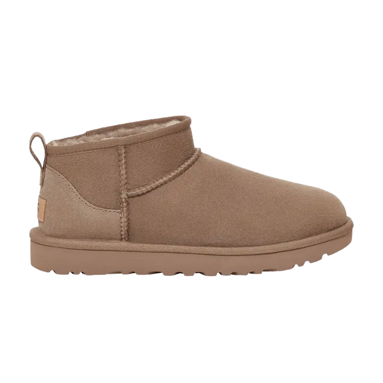 

Ботинки UGG Wmns Classic Ultra Mini Boot Caribou, коричневый