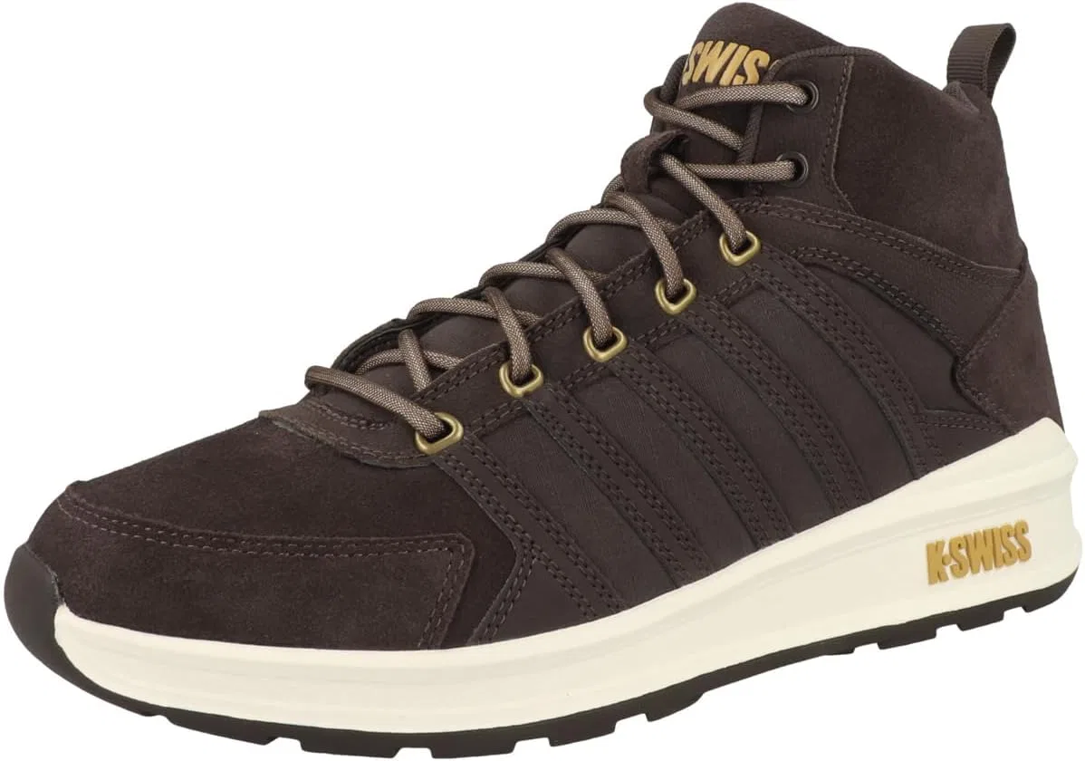 Мужские кроссовки K-Swiss Vista Trainer Midwnt Trainers, Java Abergold — фото 4