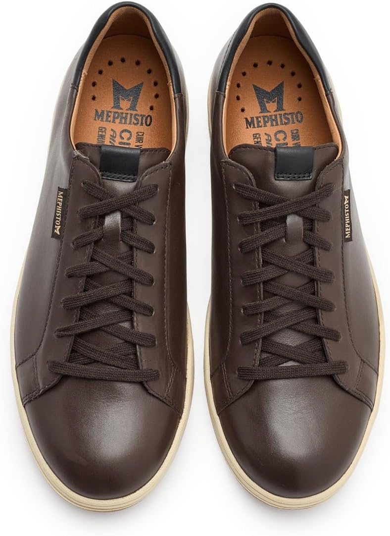 Кроссовки Mephisto Mens Hasko, темно-коричневый — фото 2