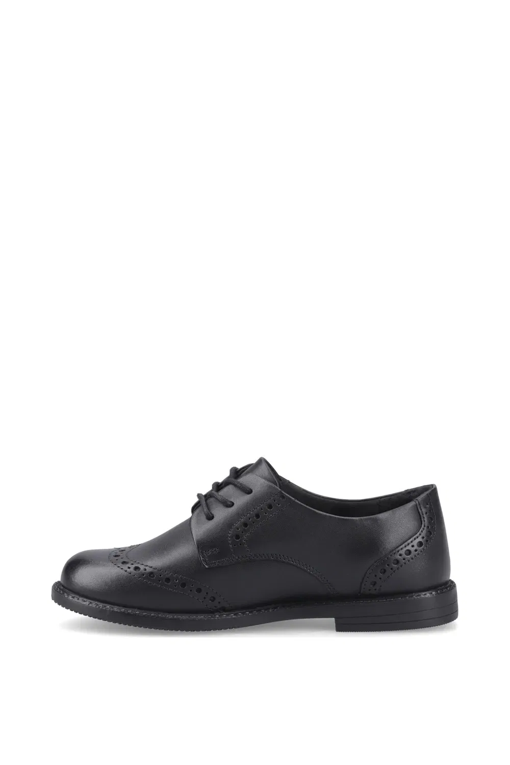 Школьные туфли Ava Brogue из натуральной кожи Hush Puppies, черный — фото 4