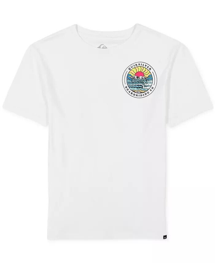 

Футболка с надписью Big Boys Lots Of Rights Quiksilver, белый