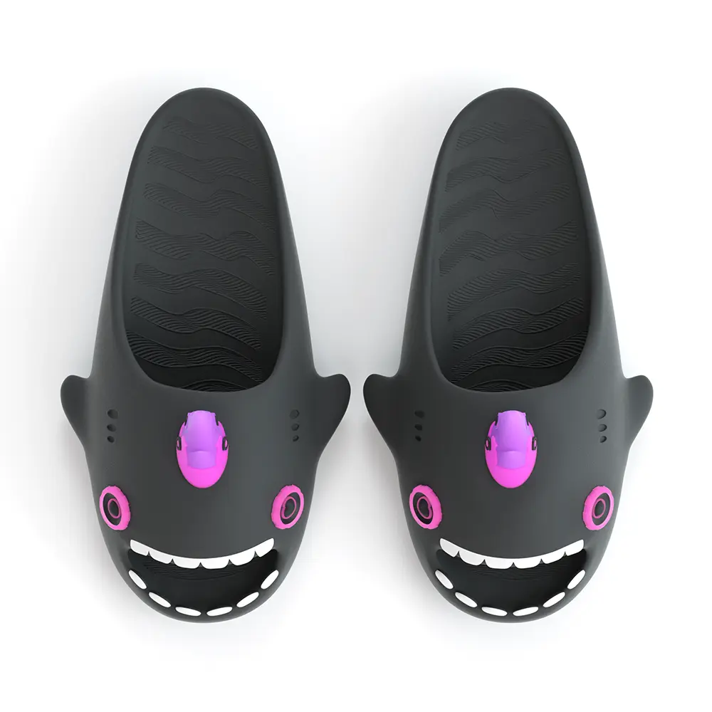 HelloSlippers Шаркикс Киберпанк Слайдеры Унисекс Синие, цвет Blue — фото 4