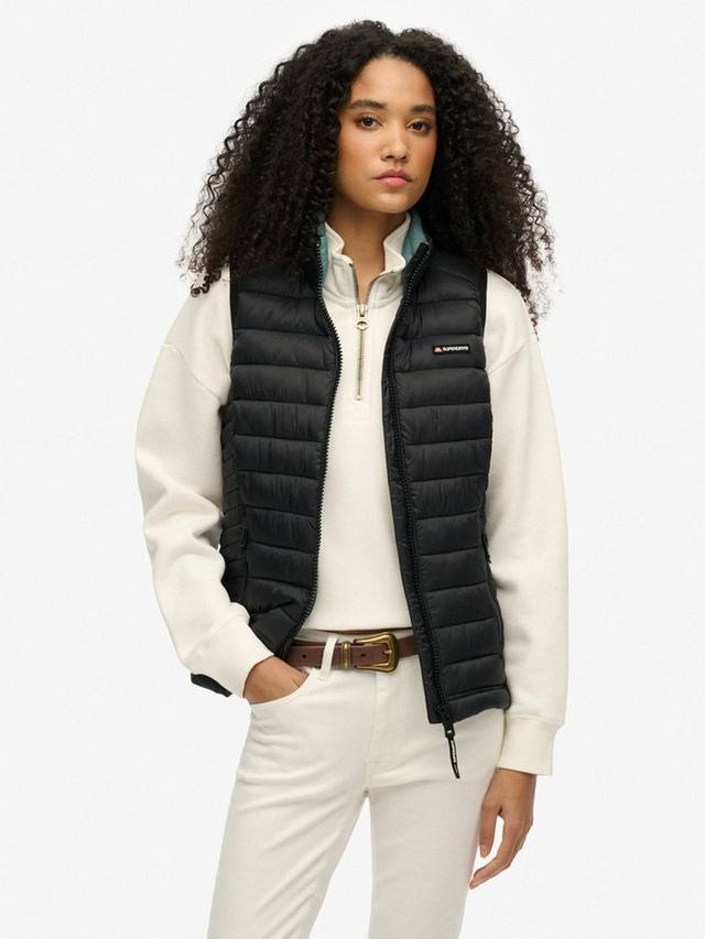 

Жилет с подкладкой fuji lite Superdry, черный