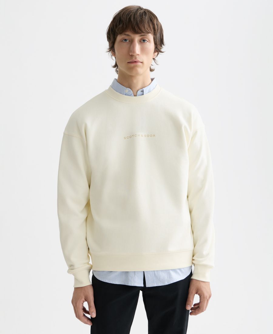

Мужская толстовка с логотипом SCOTCH & SODA, Off-White