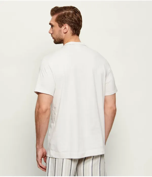 Футболка classic fit Calvin Klein, бежевый — фото 3
