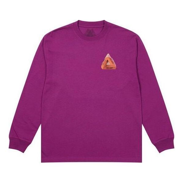

Футболка fw21 chapping long sleeve shirt 'purple' Palace, фиолетовый