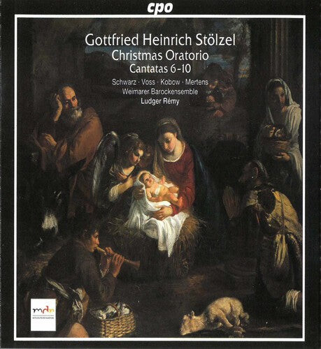 

CD диск Stolzel / Schwartz / Voss / Kobow / Mertens / Remy: Christmas Oratorio 6-10