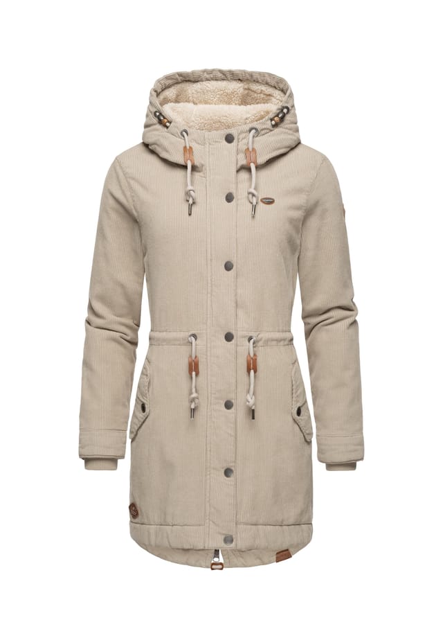 

Зимняя вельветовая куртка Canny Ragwear, цвет bone