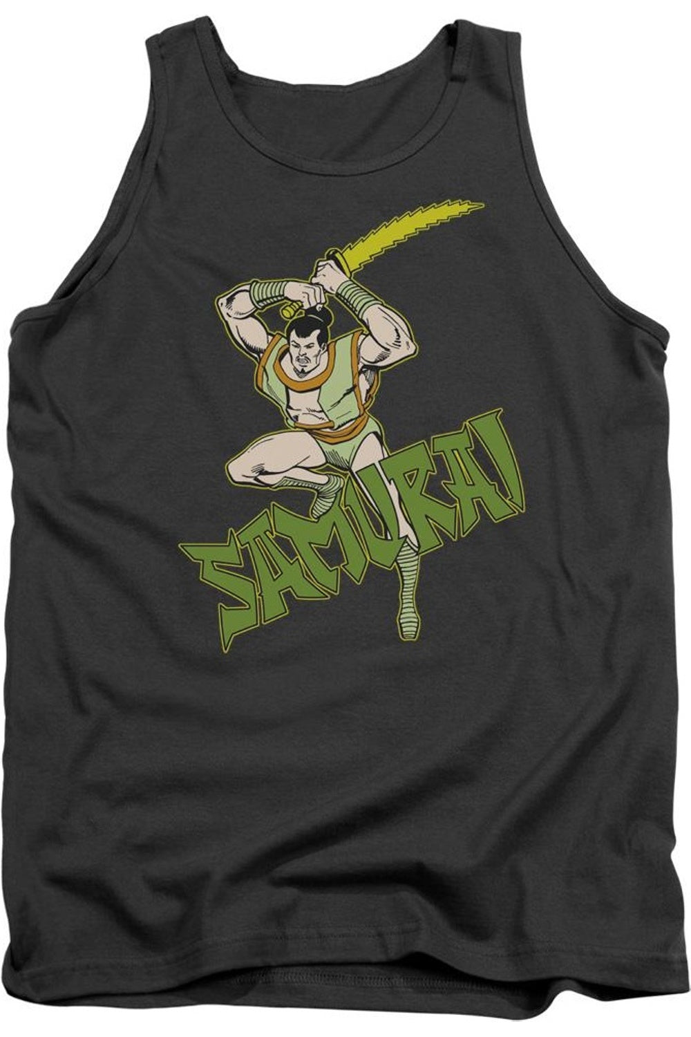 

Майка для взрослых DC Comics Samurai Gildan, цвет charcoal