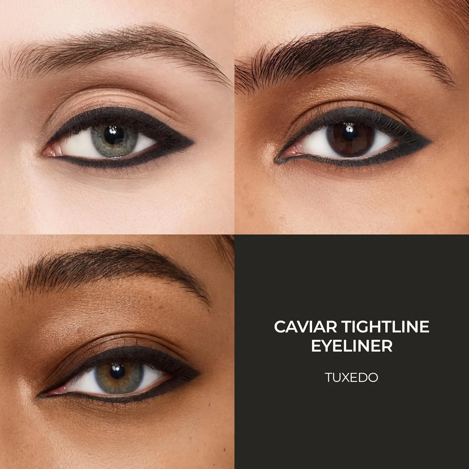Laura Mercier Caviar Tightline Eyeliner: стойкий цвет, устойчивый к складкам, водостойкий, гелевая увлажняющая формула, идеален для tightline, линии ресниц и водной линии, Black Eyeliner and Mascara — фото 3