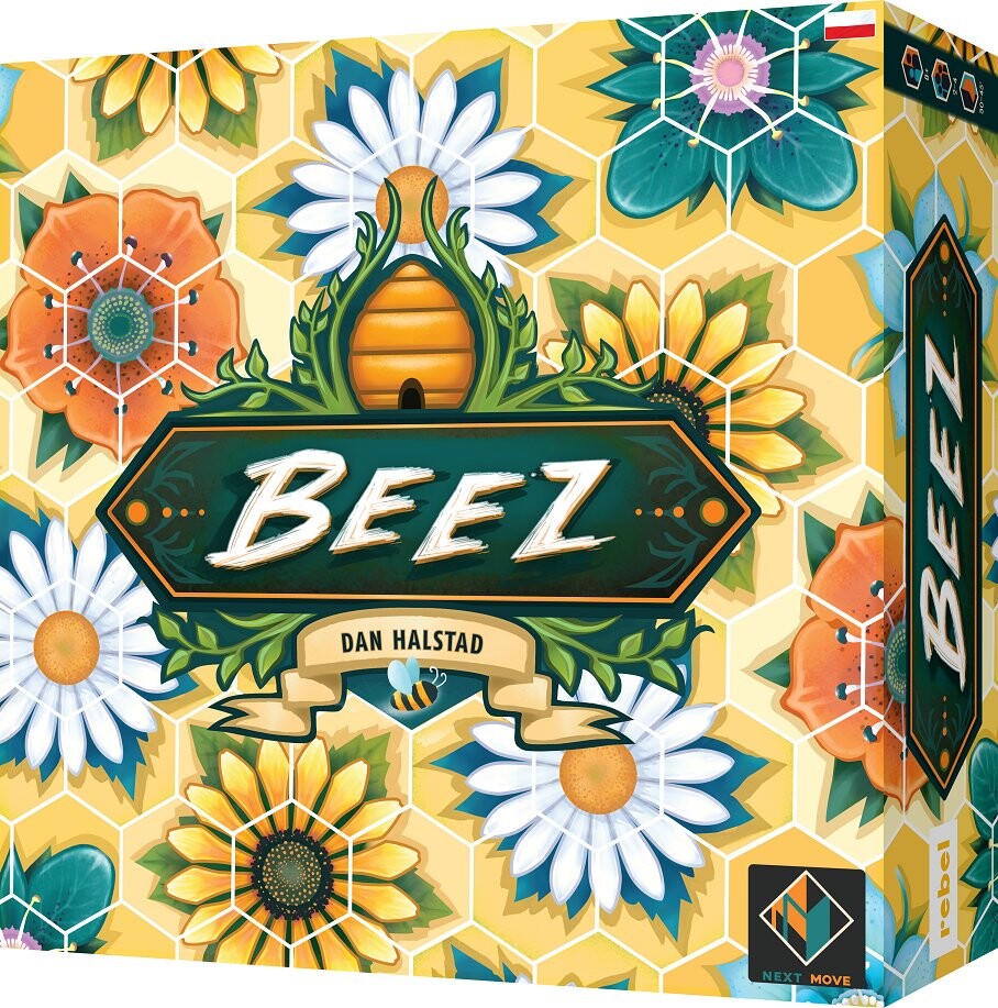 

Beez, польское издание, настольная игра, Rebel
