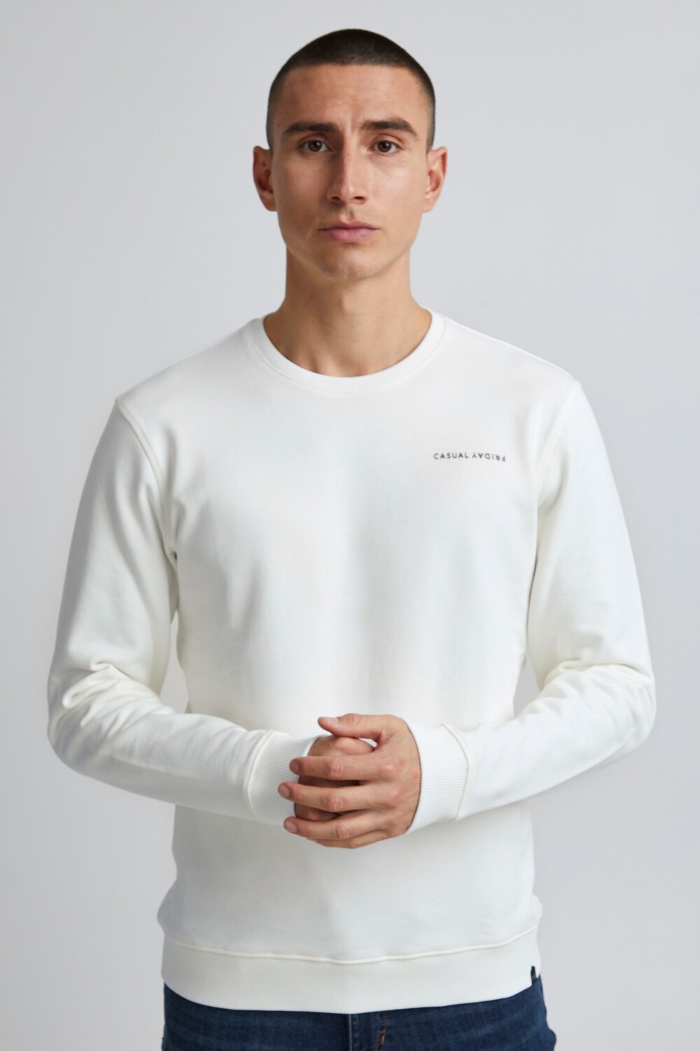 

Толстовка CASUAL FRIDAY Rundhalspullover CFSeverin 20504054, синий