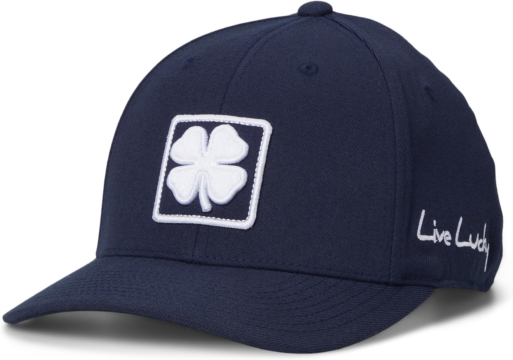 

Бейсболка Black Clover Boxed In Luck 4 Adjustable Hat, цвет Navy Hat/3d White Clover