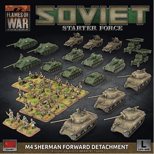 

Фигурки Soviet M4 Sherman Forward Detachment (Plastic)