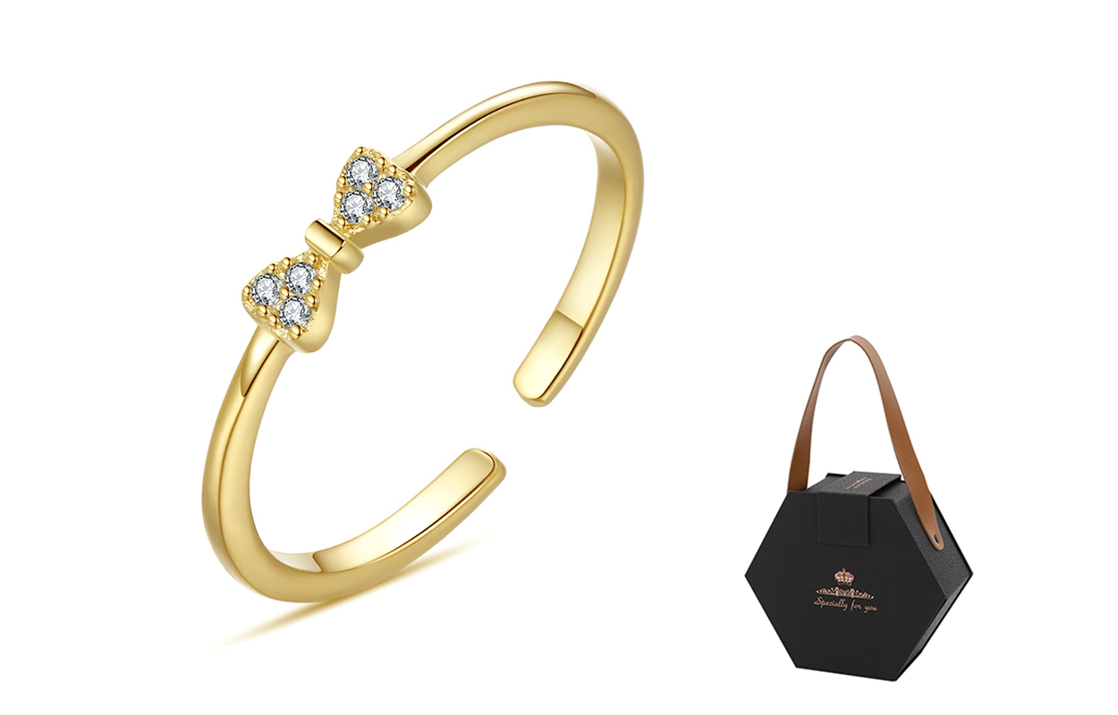 

GIFU Кольцо открытое из стерлингового серебра 925 пробы Women's