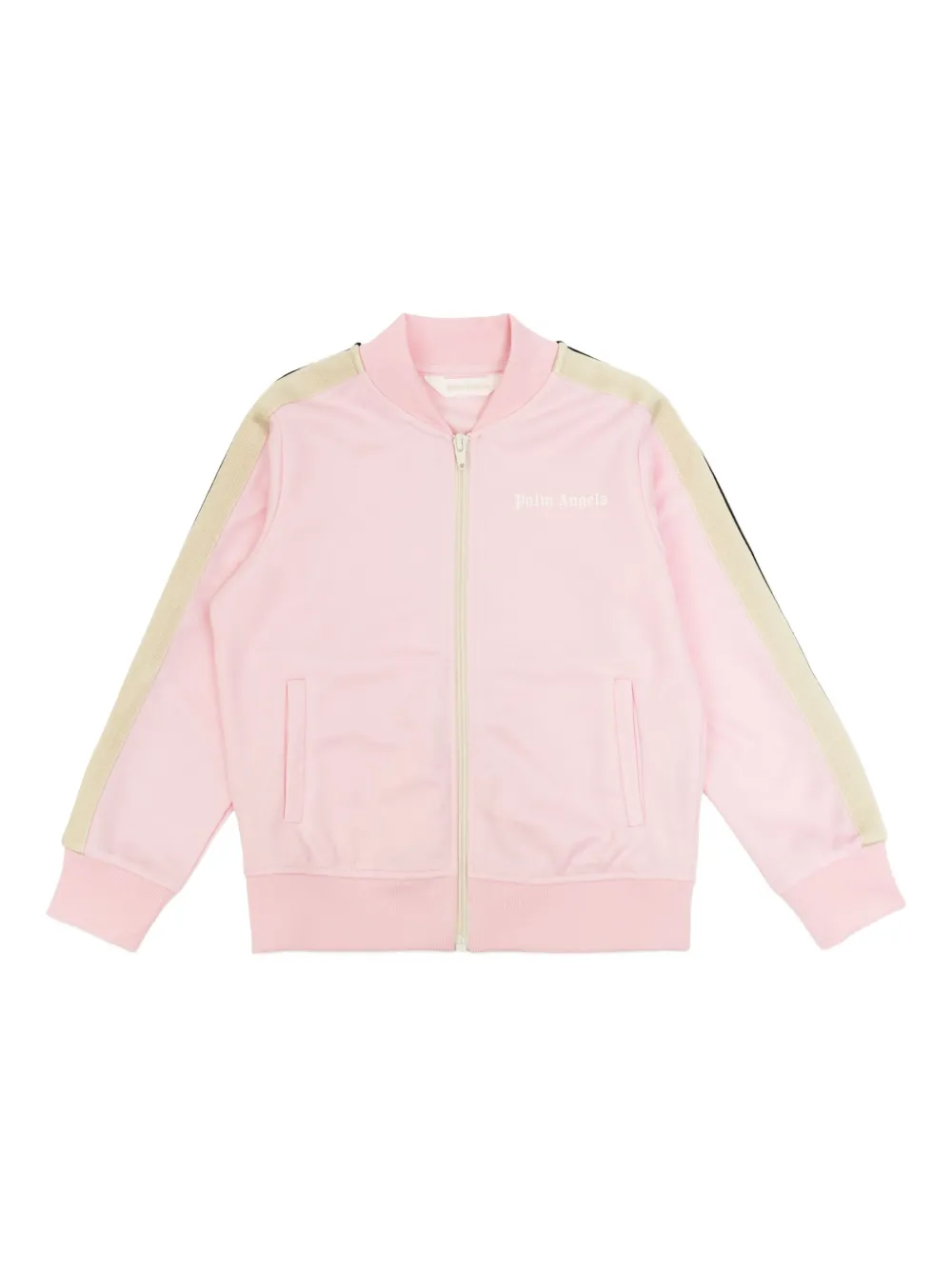 

Куртка-бомбер с полосками по бокам Palm Angels Kids, розовый
