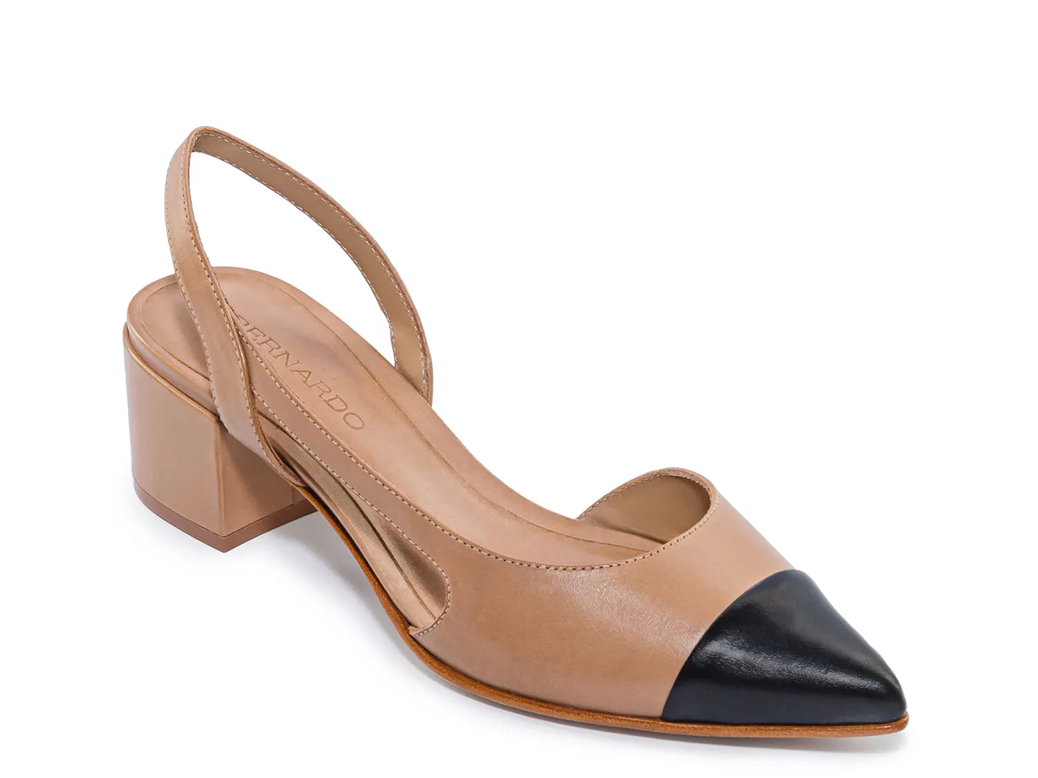 Туфли Monroe Pump Bernardo, цвет sandleather