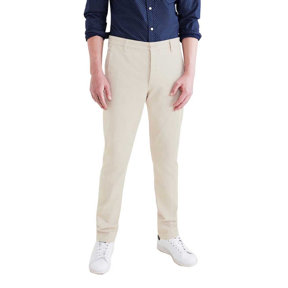 

Брюки Dockers Supreme Flex Slim, бежевый