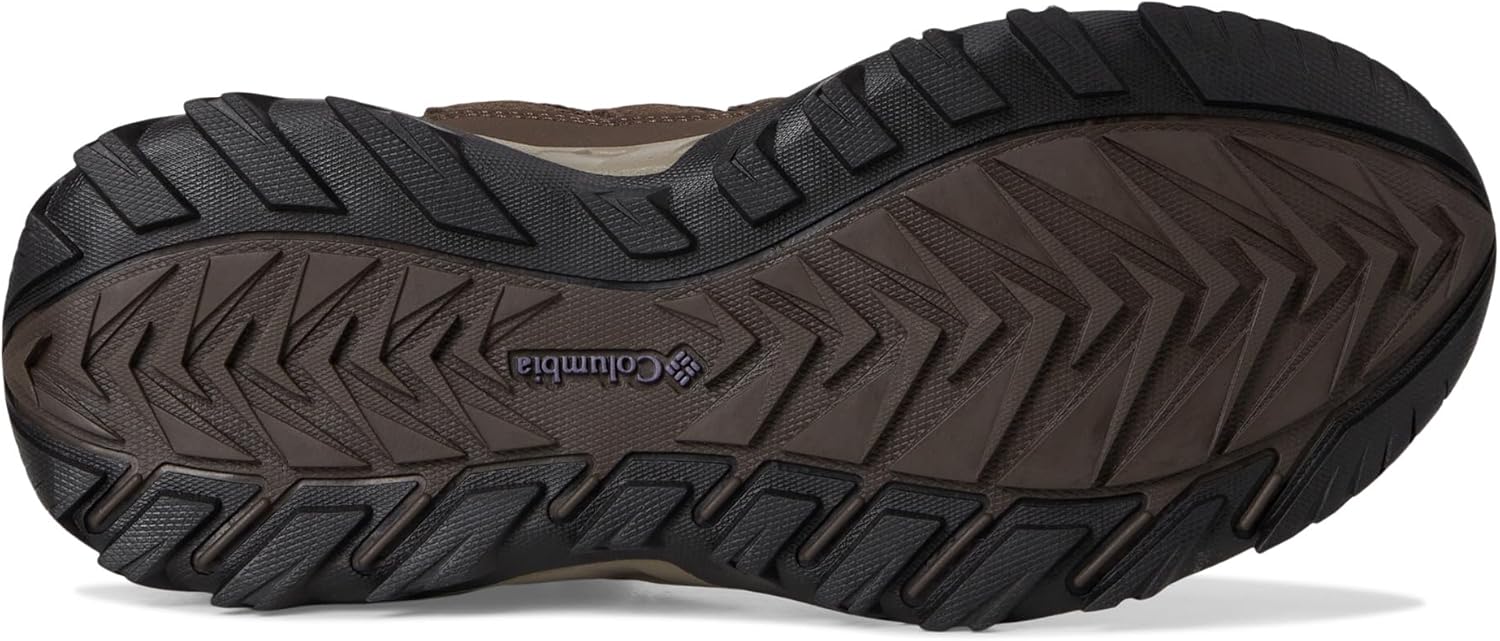 Водонепроницаемые мужские кроссовки Columbia Strata Trail Mid, Cordovan/Granite Purple — фото 3