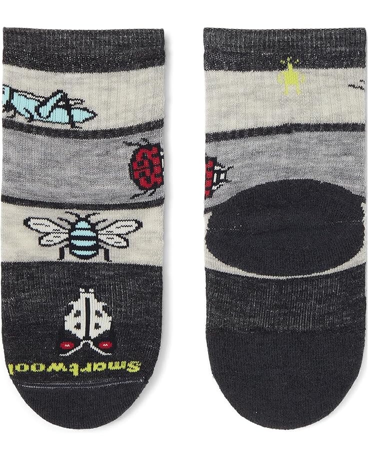 

Носки Smartwool Kids Hike Full Cushion Garden Bugs Pattern Crew Socks, угольный