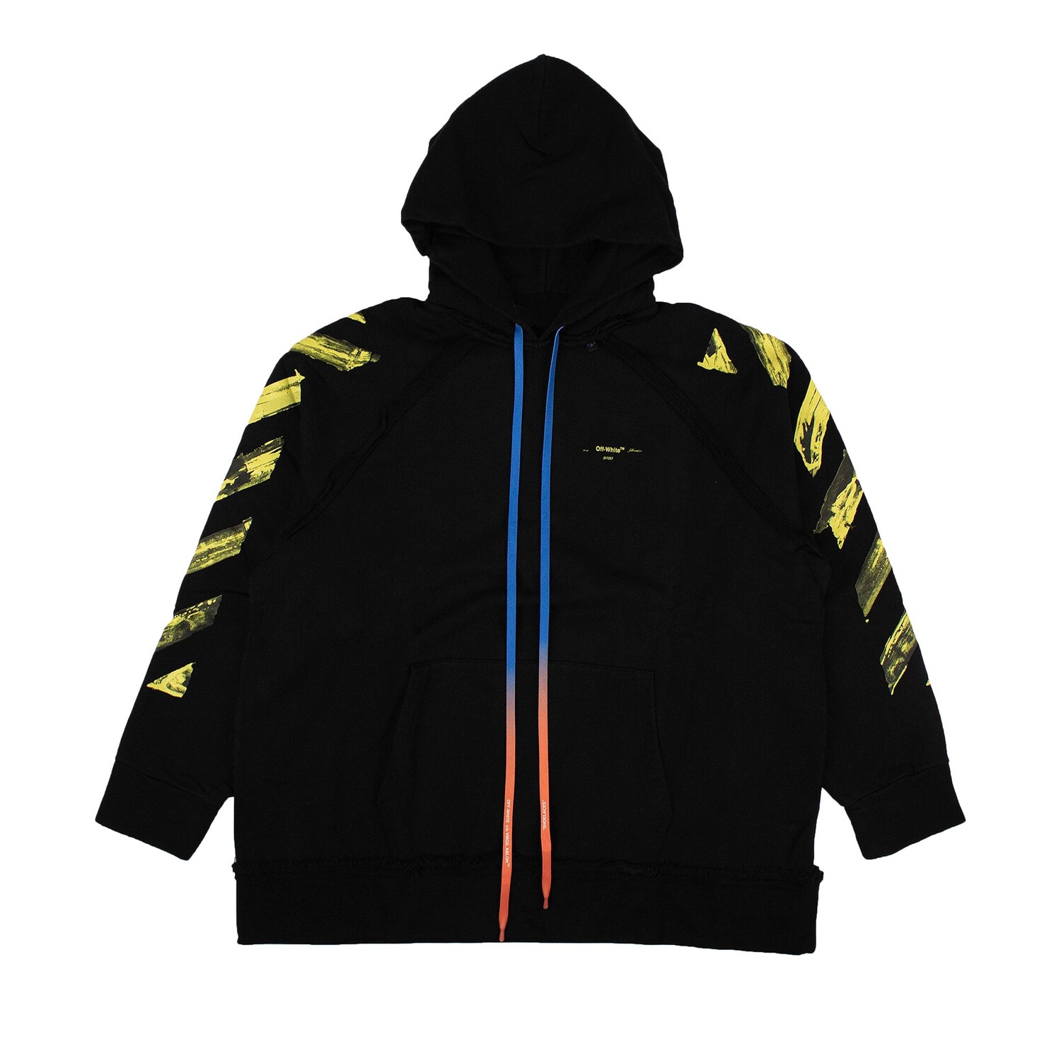 

Толстовка Off-White Raw Edges Arrows, цвет Черный
