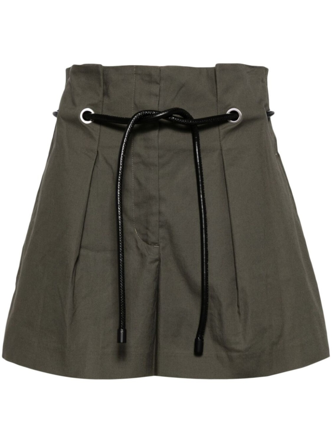 

3.1 Phillip Lim шорты Origami с завышенной талией и складками, зеленый