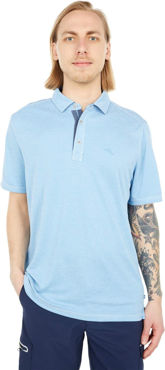 

Рубашка-поло Paradiso Cove Polo Tommy Bahama, цвет Chambray Blue