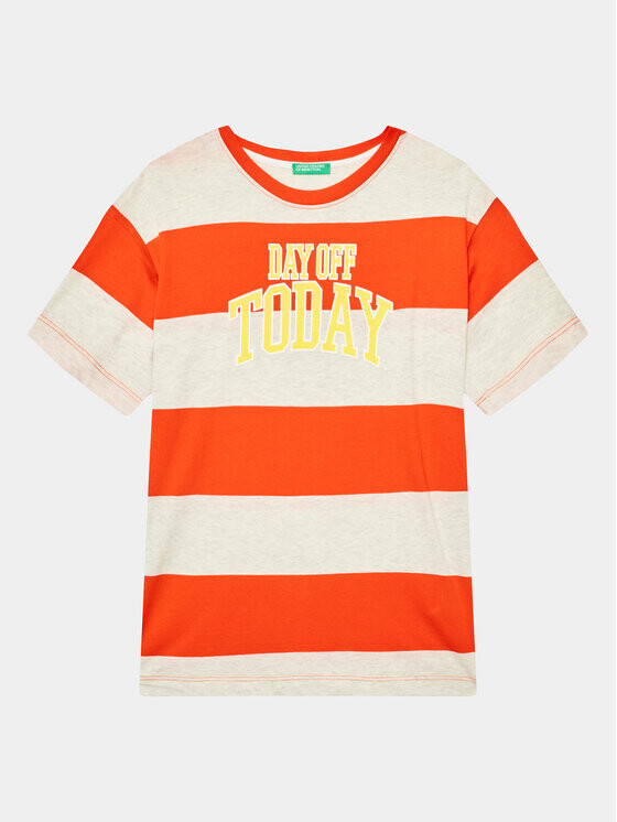 

Футболка стандартного кроя United Colors Of Benetton, красный