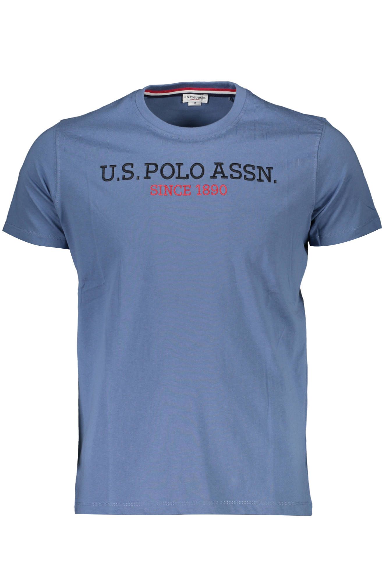 

Синяя хлопковая мужская футболка U.S. Polo Assn.