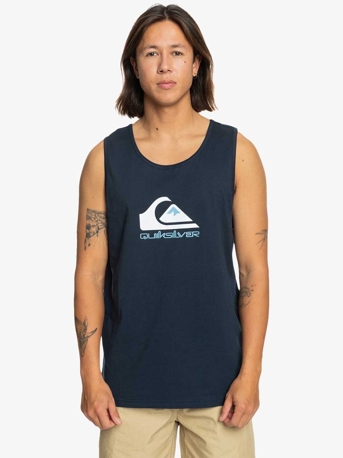 

Майка Quiksilver COMP LOGO TANK, синий