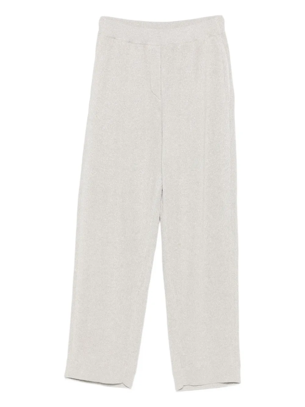 

Ребристые брюки Brunello Cucinelli, серый