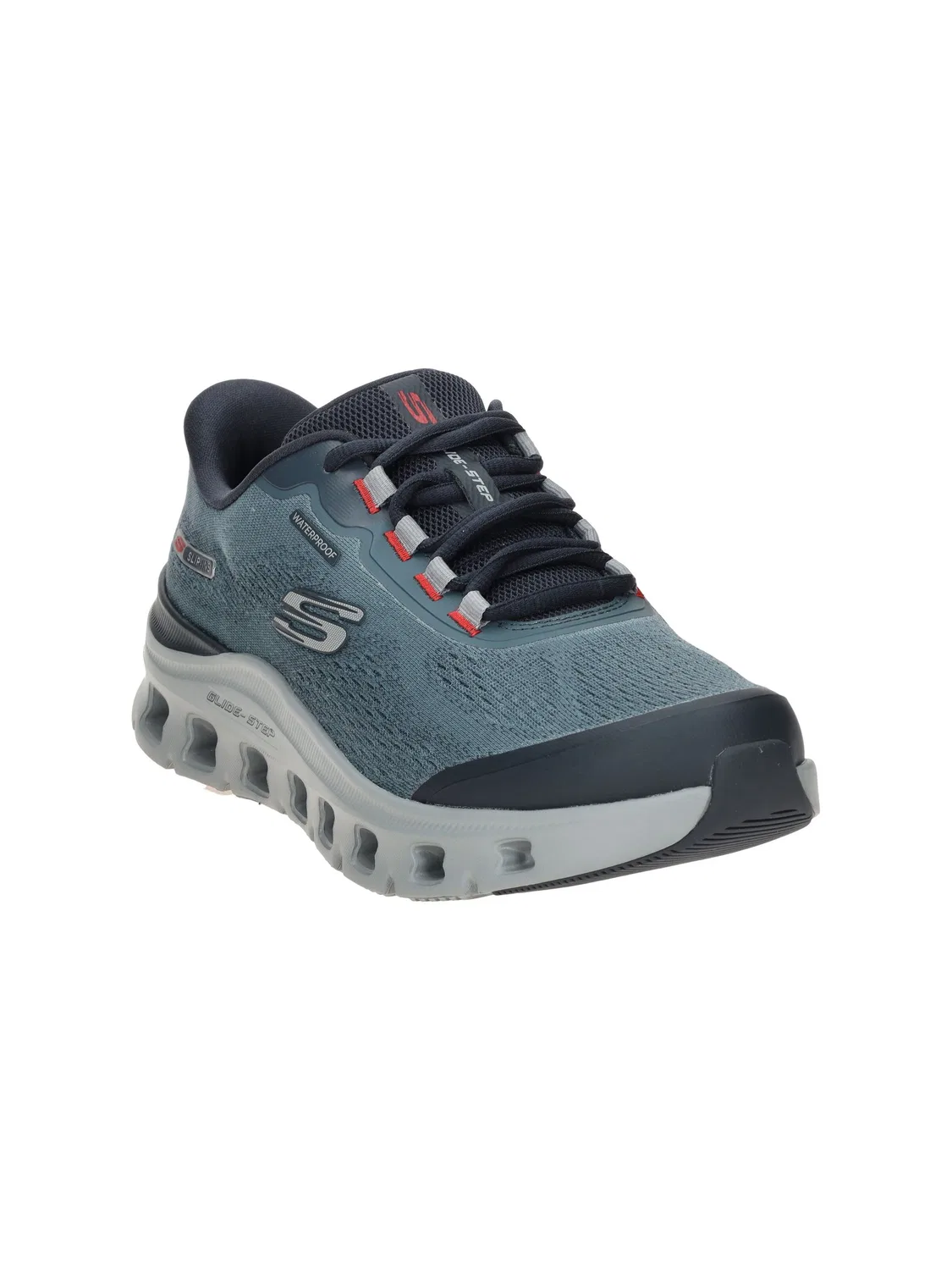 Туфли на шнуровке Skechers Glide Step Pro Schuhe blau grau SLIP-INS Wasserdicht 233135' Skechers, Blue — фото 3
