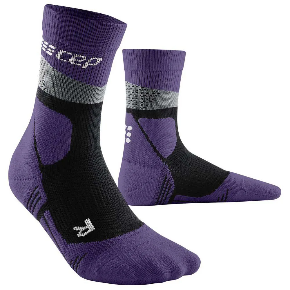 

Носки Cep Max Cushion Mid-Cut, фиолетовый