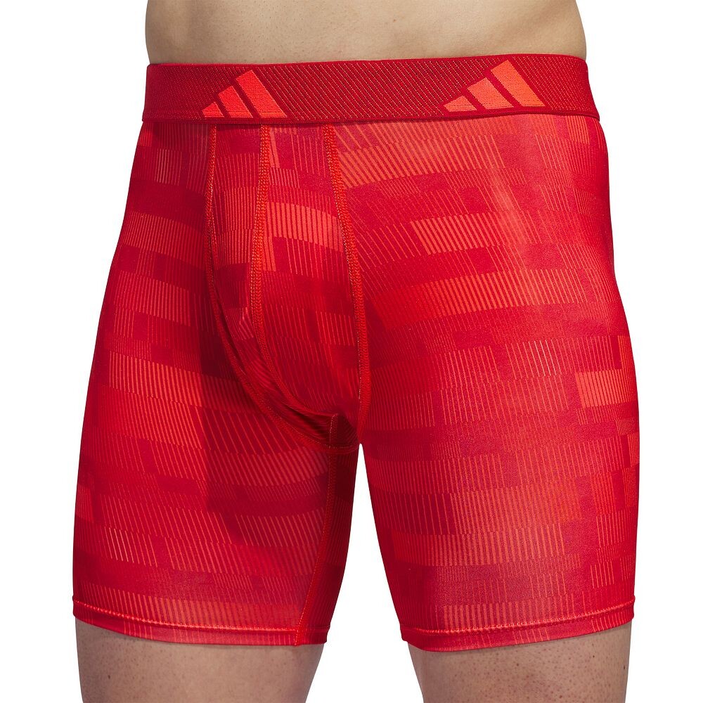 

Мужские трусы-боксеры из микрофибры adidas Adidas, цвет Haste Solar Red