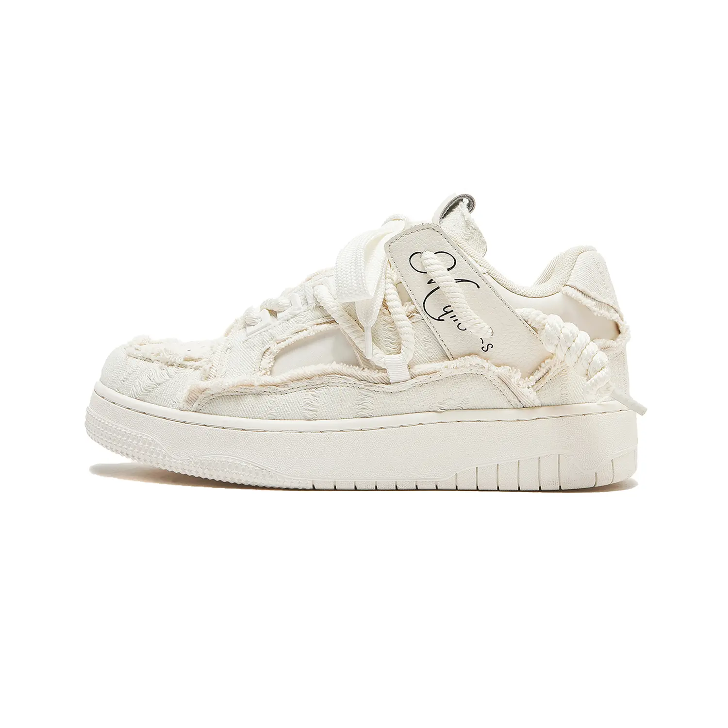 

Кроссовки DFOA Skateboarding Shoes Unisex Low-top White, белый